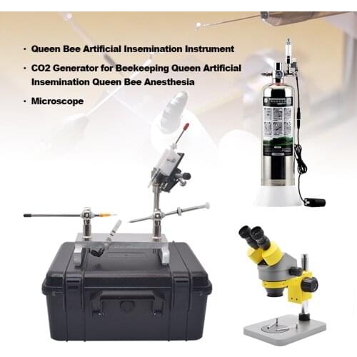 Beekeeping Tools Efficient Mating Equipment Professional Microscope Queen Bee Rearing Artificial Insemination Instrument Kits