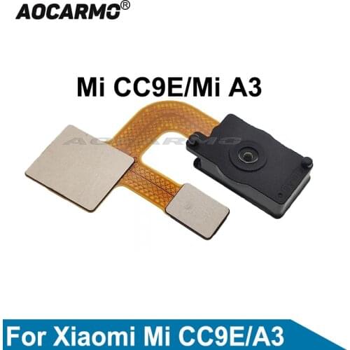 Aocarmo Home Button Touch ID Fingerprint Sensor Flex Cable For Xiaomi Mi CC9E mi A3 Replacement Part