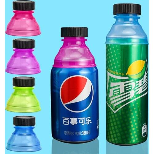 3Pcs Bottle Top Lid Soda Saver Can Cover Fizz Coke Drink Soda Lid Cap Wine Bottle Stopper Flip Protector Reusable Keeping Fresh