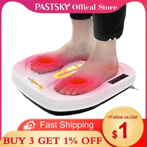 Far infrared Heating Foot Massager Vibrator 3D Particles Acupuncture Stimulate Therapy Cold Treatment Sleeping Aid Anti Fatigue