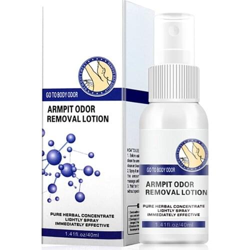40ml Natural Armpit Deodorant Odor Removal Lotion Fast Lasting Refreshing Antiperspirant Deodorant For Men Women Hot Sale