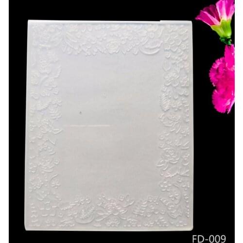 New Arrival Scrapbook Circular Design DIY Paper Cutting Dies Scrapbooking Plastic Embossing Folder