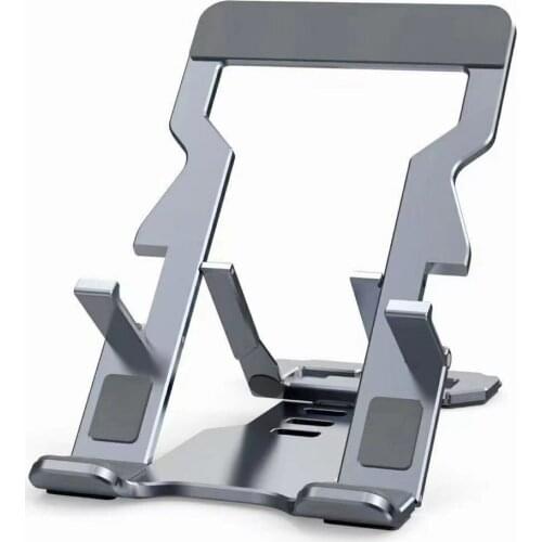 Aluminum Alloy Mobile Phone Holder Multi-function Elevated Frame Portable Foldable Support Collapsible Holder