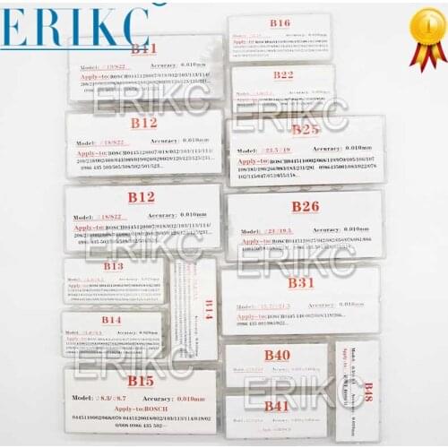 Injector Shims Gaskets B11 B12 B13 B14 B15 B16 B22 B25 B26 B31 B37 B40 B41 B48 Nozzle Valve Adjust Washer Repair for Bosch Shims