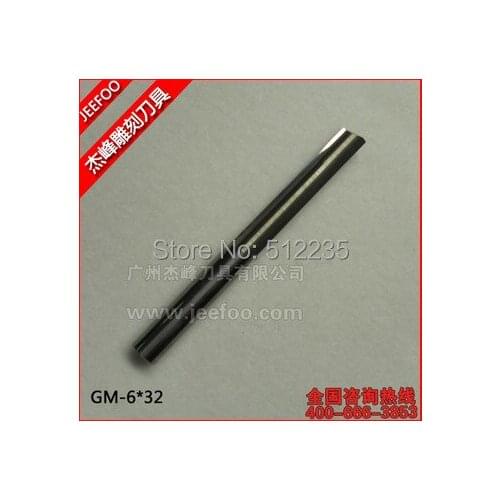 6*32 Double Flute Straight Bit, Tungsten Carbide CNC Endmill Bits, Woodworking Router Bits, Engraving Tools