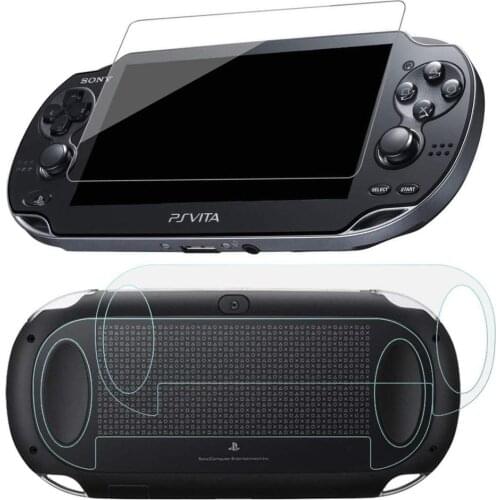 PSV1000 Tempered Glass Clear Full HD Screen Protector Cover Protective Film Guard HD scratch resistant Psvita PS Vita PSV 1000