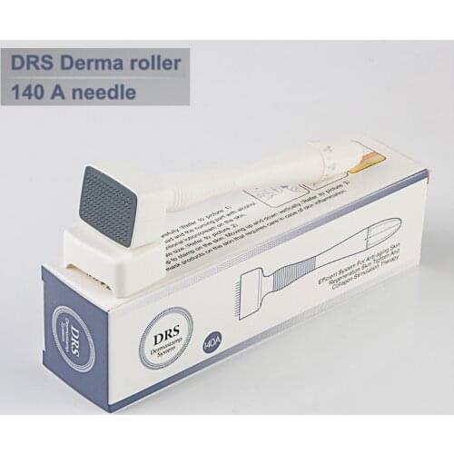 Adjustable Needle Length DRS 140 Stainless Steel Needle Derma Roller Stamp Microneedle Skin Care Hair Loss Micro needle Therapy