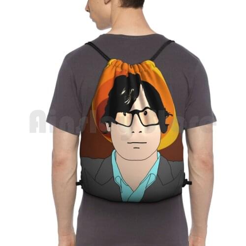 Jarvis Cocker Backpack Drawstring Bag Riding Climbing Gym Bag 90S Cocker Hero Indie Jarvis Legend Music North Pulp Sheffield