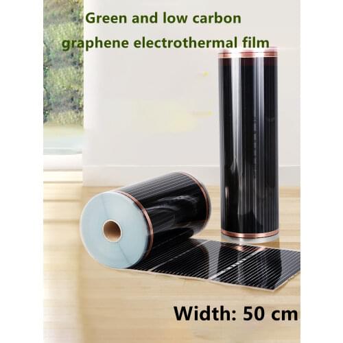 100meters 133 ohm Silicone rubber carbon fiber heating cable heating wire DIY special heating cable for heating supplies