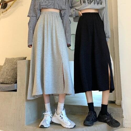 Harajuku 2021 Women Dress High Waist Summer Casaul Woman Skirts Female Black Women Skirt Womens Clothing Ropa Mujer WPY3371