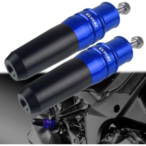 Motorcycle CNC Accessories Crash Pads Exhaust Sliders Crash Protector For BMW G310R G310GS G310 R GS G 310R 310GS 2017 2018 2019