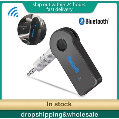 Wireless Bluetooth Car 4.0 Receiver Transmitter Adapter 3.5mm Jack Music Audio Aux Headphone Phone Stereo Handsfree For TV MP3