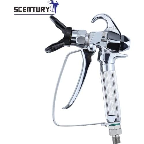 Airless Spray Gun High Pressure 818 type + Nozzle Seat + 5 x Airless Paint Spray Gun Filter