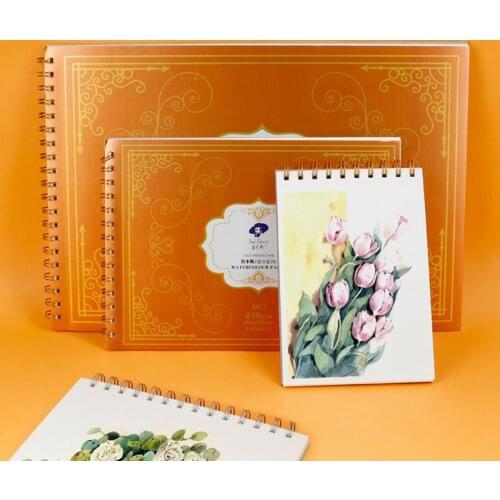 Rubens Professional 50% Cotton Watercolor Paper 230g 20Sheets Aquarelle Water Color Drawing Book For Painting Art Supplies