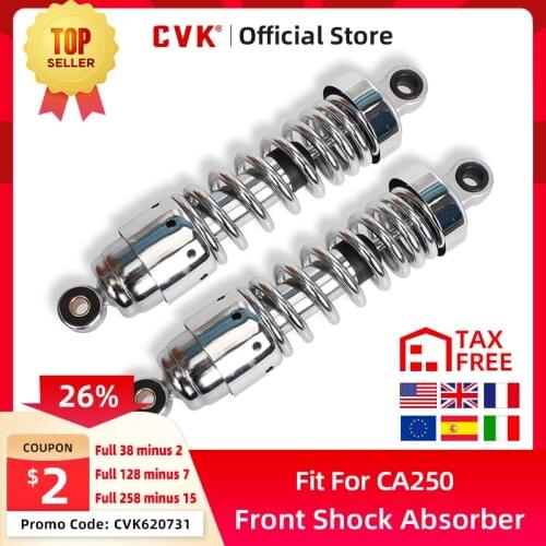 CVK Motorcycle Rear Inside Damping Piston Rods for Honda CA250