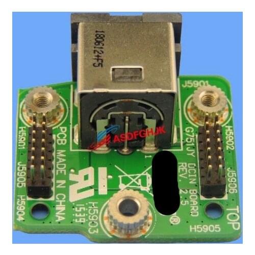 DC IN Jack Power Board for ASUS ROG G751JY-DH71 G751JY-DH72X G751JY-DB73X G751 100% TESED OK