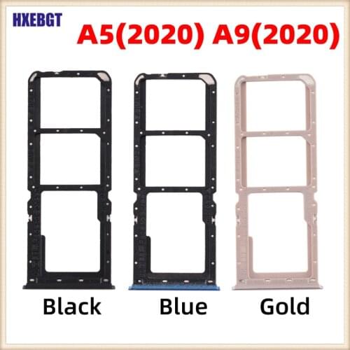 New Sim Card Tray Slot Holder For OPPO A5 2020 , A9 2020 SIM Adapter Socket Replacement Repair Parts
