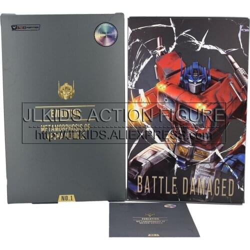 Wei Jiang Transformation OP Commander MPP-10 Battle Damage MPP10 Alloy Diecast Masterpiece Action Figure Toys With Retail Box