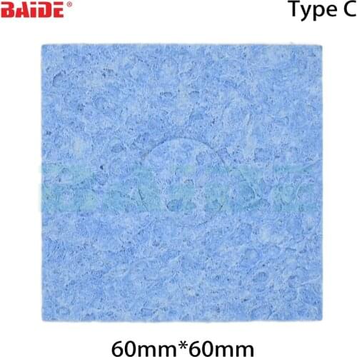 Soldering Iron Cleaning Tools High Temperature Resistant Heatstable Solder Thick Sponge Soldering Welding Accessories1000pcs/lot