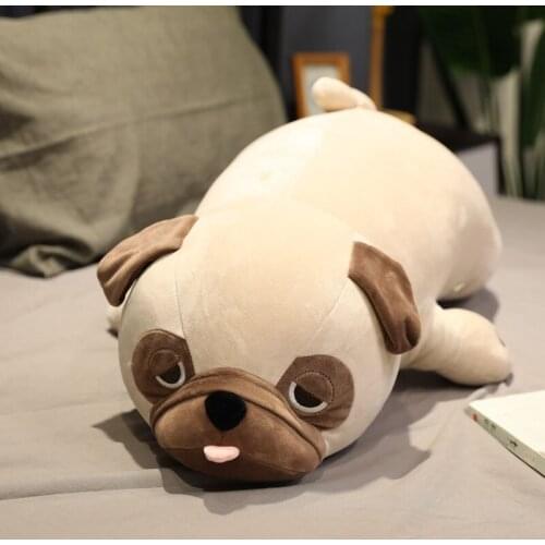 Nooer Cute Plush Dog Stuffed Doll Plush Pillow Bull Terrier Dog Plush Toys Kids Children Soft Toys Birthday Gift