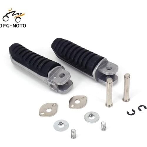 Motorcycle Aluminum Rear Footrests Foot Pegs Footpegs Pedals For SUZUKI BANDIT 400 GSF400 GK75A GSX400 GSF1200 RF900 BANDIT1200