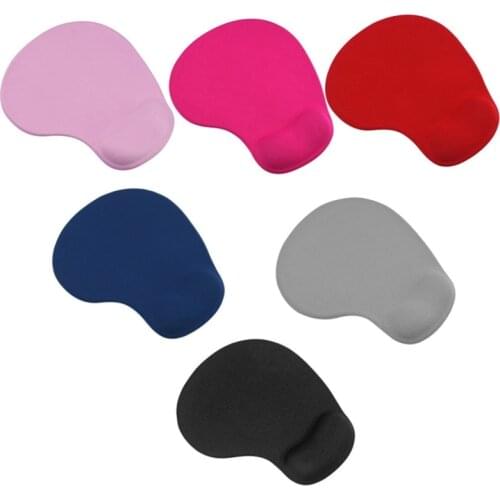 2021 New Office Mousepad with Gel Wrist Support Ergonomic Gaming Desktop Mouse Pad Wrist Rest