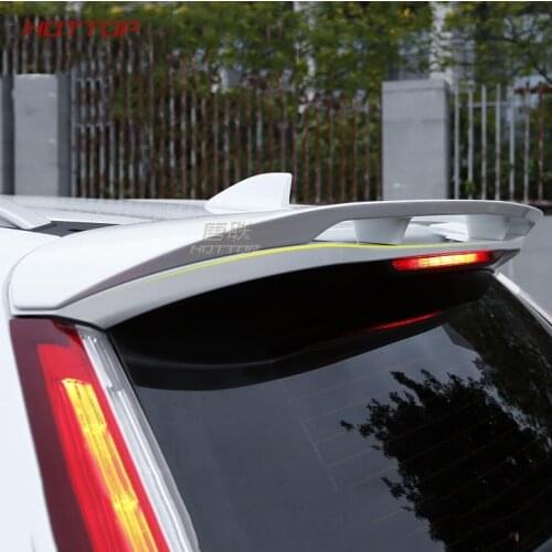 FIT For Honda CRV Spoiler ABS Material Car Rear Spoiler Press The Tail For Honda CR-V Spoiler Light 2017 2018