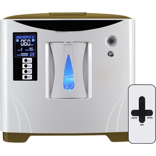220V Portable Mini Medical Oxygen Concentrator 9L Large Flow Machine O2 Generator With Atomizing Function for Home
