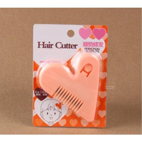 1pc Fringe Bangs Hair Cutter DIY Guide Layers Thinning cutting Comb Trimmer Styling Tools Clipper small gift for girl