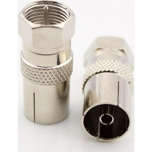 Thread Inch F head revolution RF mother Gehua cable TV set-top box converter adapter