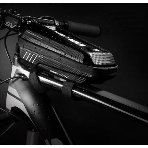 WILD MAN Cycling Bike Bicycle Top Front Tube Bag Waterproof Frame Bag Big Capacity MTB Bicycle Pannier Case Bike Accessories