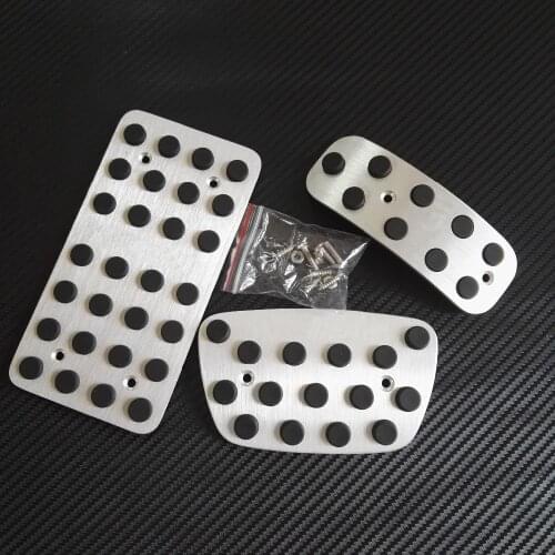 TTCR-II Accessories For TOYOTA FJ Cruiser 4Runner Tundra Sequoia AT Aluminium Accelerator Gas brake Foot Rest Pedal Pad Stickers