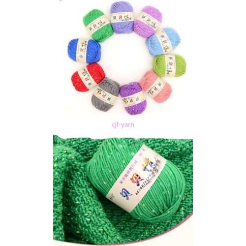 Knitted Colours Child lots Sweater Baby Soft Super 50g Cashmere Soft Babycare Scarf Toy Yarn wholesale Crochet Knitting Wool