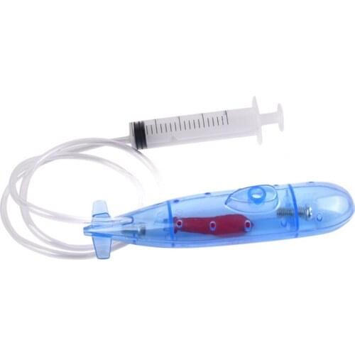 1 Set Educational Toy Intelligence Development Simple Operation Plastic Submarine Handmade Toy for Kids For Students To Learn