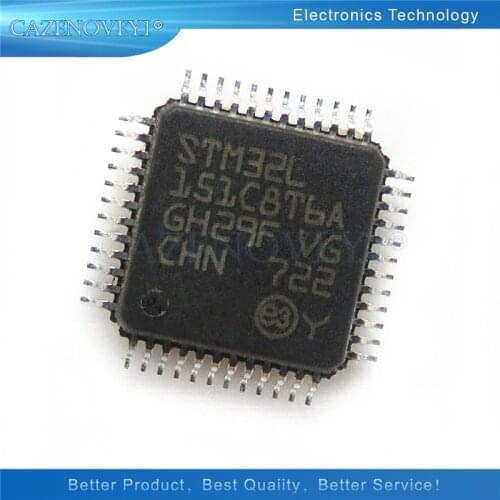 1pcs/lot STM32L151C8T6TR STM32L151C8T6 STM32L151 STM32L 151C8T6 TQFP-48 In Stock