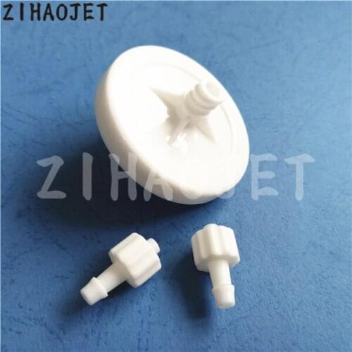12pcs/lot 45mm disc ink filter solvent resistant C shape for Flora Wit-color Myjet Galaxy Twinjet big filter white color