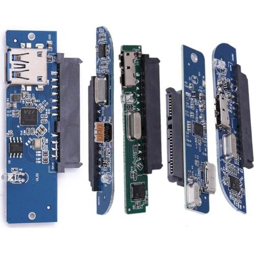 5GBps High Speed USB 3.0 To 2.5" SATA 7 + 15Pin Hard Drive Adapter 3TB Hard Disk For SATA 3.0 SSD & HDD Accessories