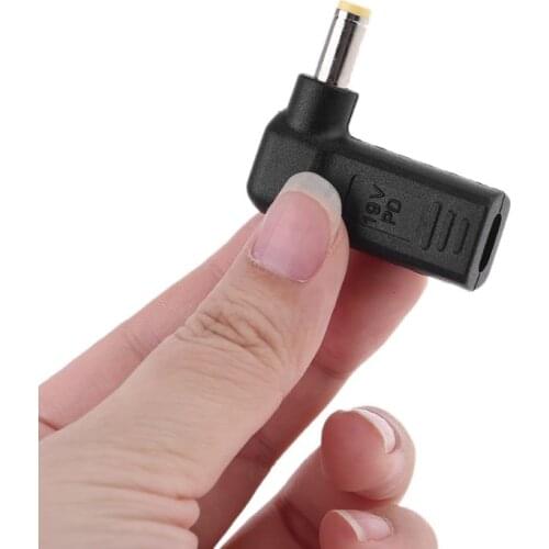 DC Power Adapter Converter USB Type-C Female to 5.5x2.5mm Male Jack Connector for As-us Le-novo Toshiba Laptop Notebook Adapter