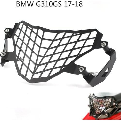 Suitable for BMW G310gs 17-18 Years Headlight Cover Protective Cover Modified Gravel Mesh Cover Modified Motorcycle Parts