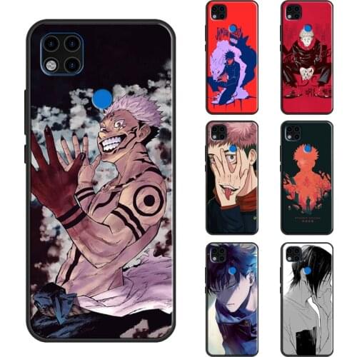 Anime Cartoon Jujutsu Kaisen Case For Redmi Note 10 Pro 9S 8T Note 8 Pro Note 9 Pro Cover For Redmi 9T 9 9C 9A Shell