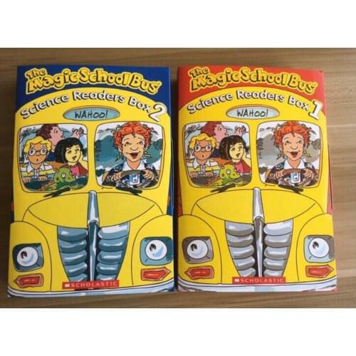 5-12 year Childrens English story book The Magic School Bus picture book help child be reader early education book 20pc/set