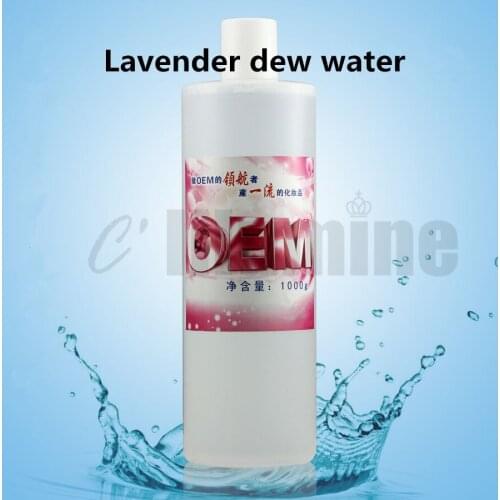 Lavender Dew Water Moisturizes Controls Oil Contracts Pore Cleans Skin 1000ml Beauty Salon Skin-care Genuine Products