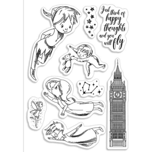 Boy Clear Stamp Transparent seal for DIY scrapbooking/Card Making c631