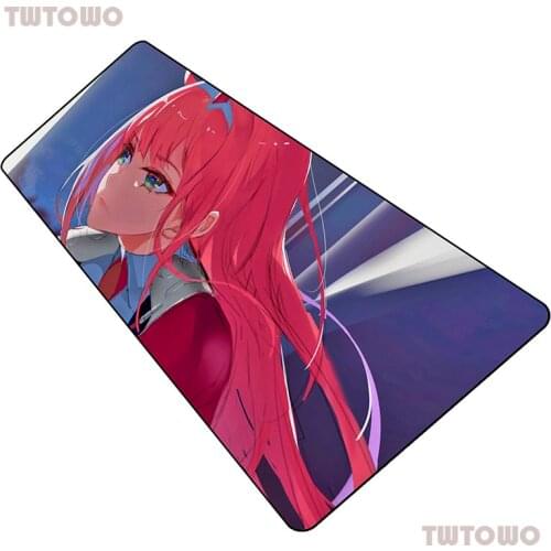 Darling In The Franxx Mouse Pad 900x400x2mm Mats Adorable Computer Mouse Mat Gaming Accessories HD Pattern Mousepad Games Gamer