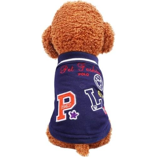 Dog Clothes School Style Pet Dog Jacket Coat Puppy Spring Clothing Hoodies for Small Medium Dogs Puppy Yorkshire Outfit XS-XL