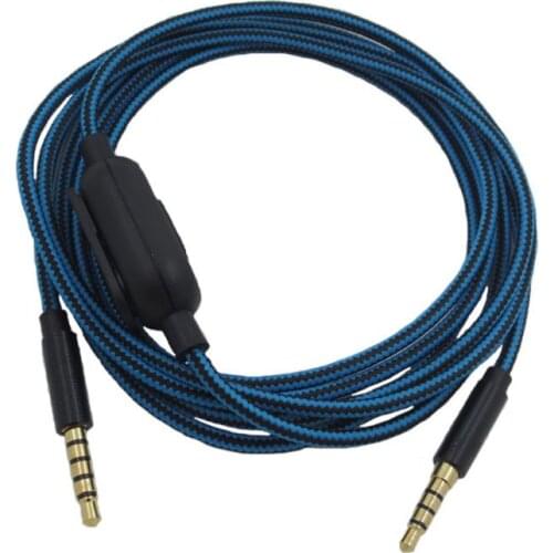 Portable Headphone Cable Cord Line for Lo-gitech A10 A40 A30 Earphones Headset Accessories