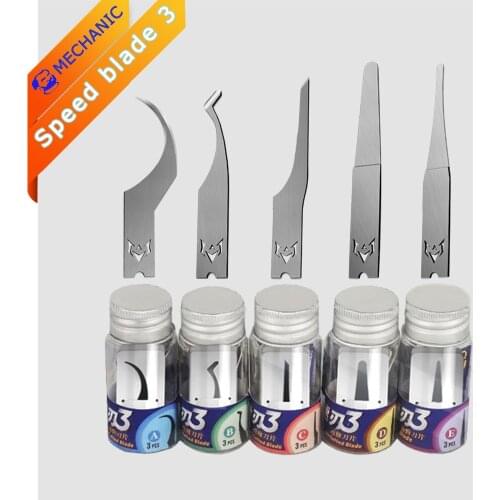 Glue Removal Rework Blade MECHANIC Speed Blade 3 Phone IC CPU Hard Disk Layering Rubber Tapping Shovel And Prying Knife