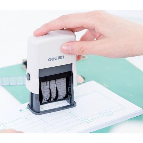 Date stamp 79952 automatic reverse inking Chinese date adjustable printer 65mm