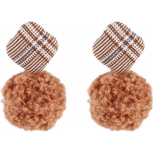 TONGKWOK Bohemia Exaggeration Dangle Earrings For Women Silk Thread Tassel Metal Long Chandelier Earrings #134706