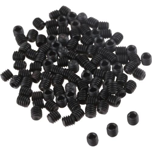 100Pcs/lot 1.6mm 1.5mm Industrial Sewing Machine Six Angle Pin Screws Stretch Needle Sewing Accessories Screws